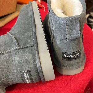 UGGS Koolaburra Gray Kids Boots